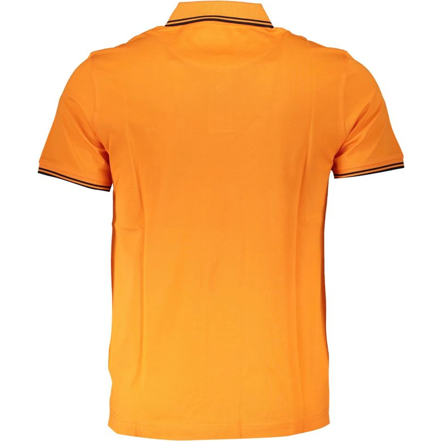 Orange Cotton Polo Shirt