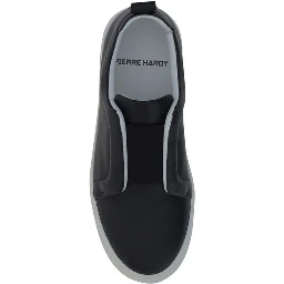 Black Calf Leather Bos Taurus Low Top Sneakers