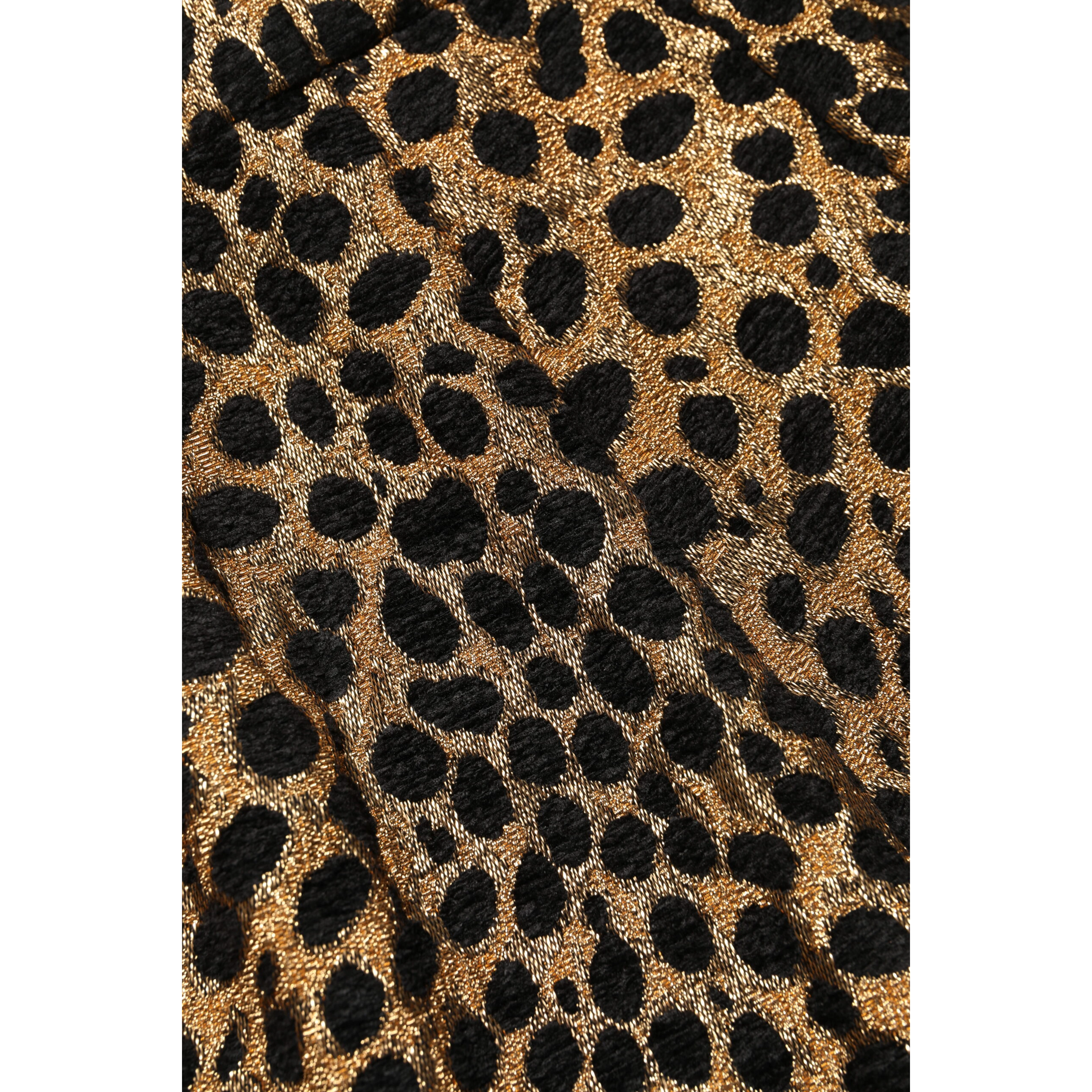 Brown Leopard High Waisted Hot Pants Shorts