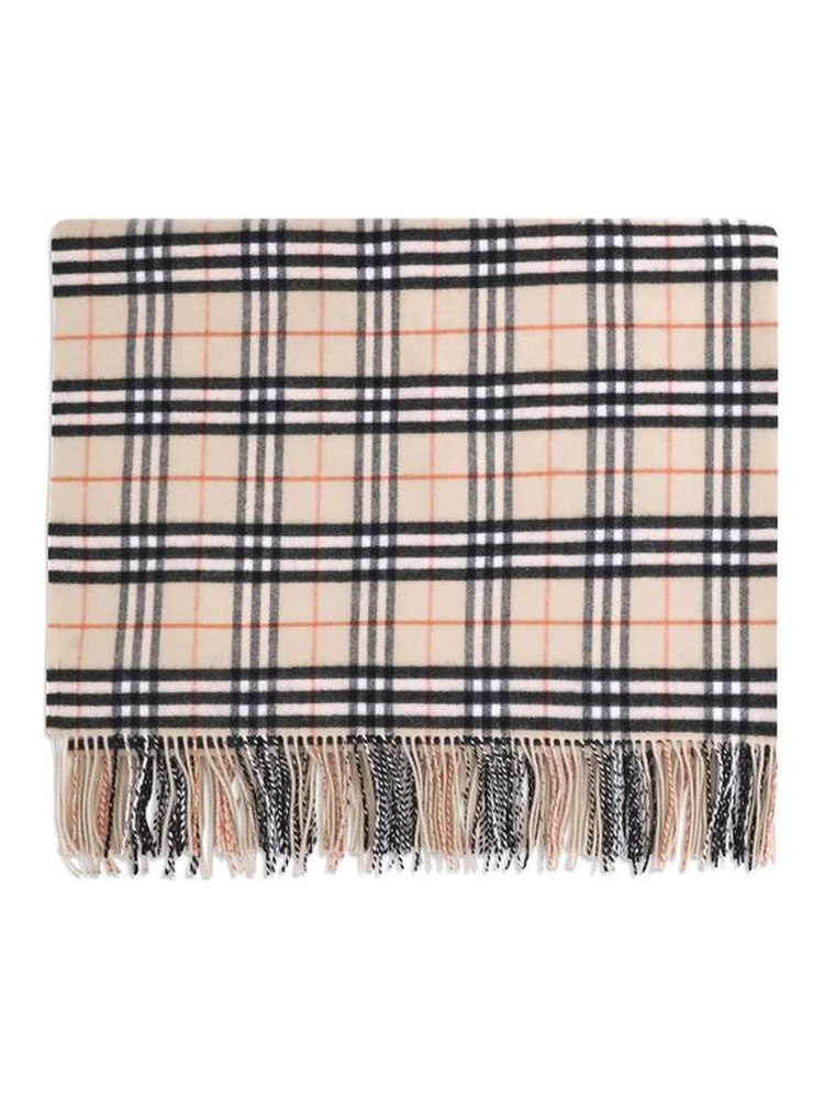 Beige Wool Scarf