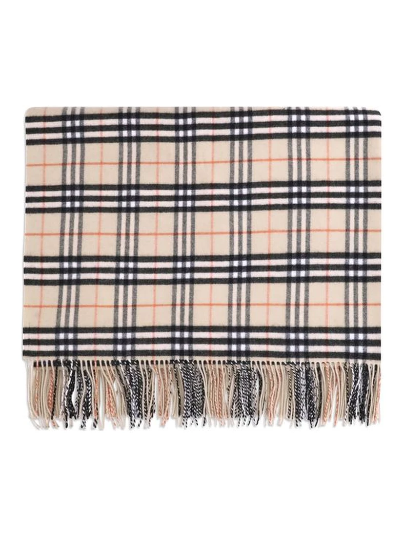 Beige Wool Scarf