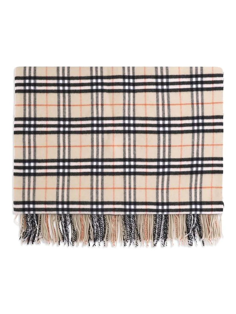 Beige Wool Scarf