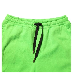 Green Patchwork Cargo Bermuda Men Shorts