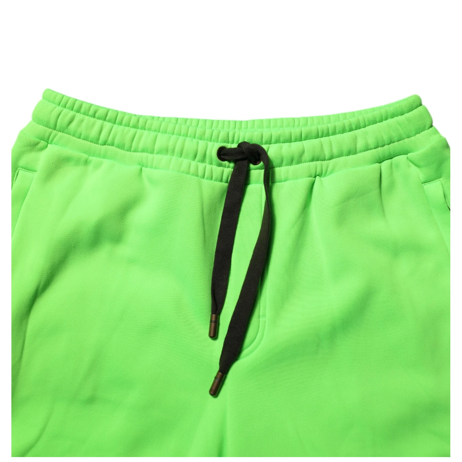 Green Patchwork Cargo Bermuda Men Shorts