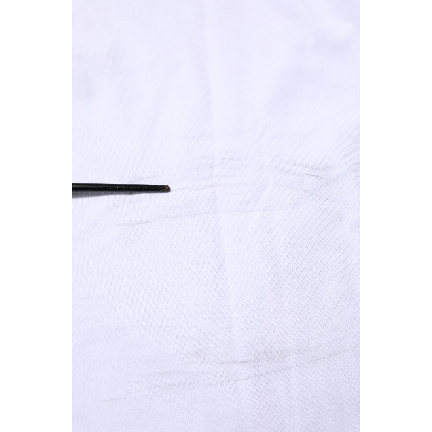 White Camouflage Cotton Men Crew Neck T-shirt
