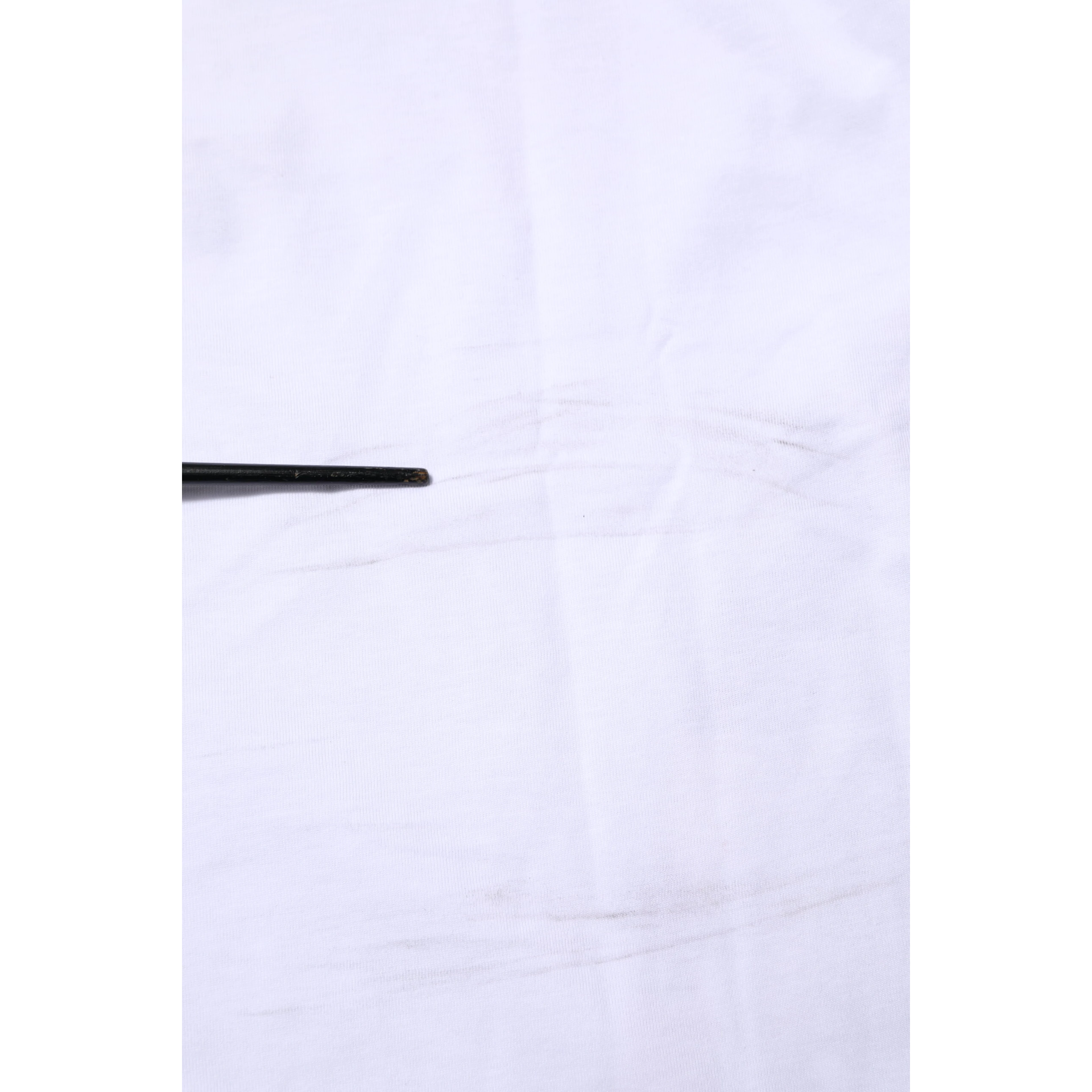 White Camouflage Cotton Men Crew Neck T-shirt