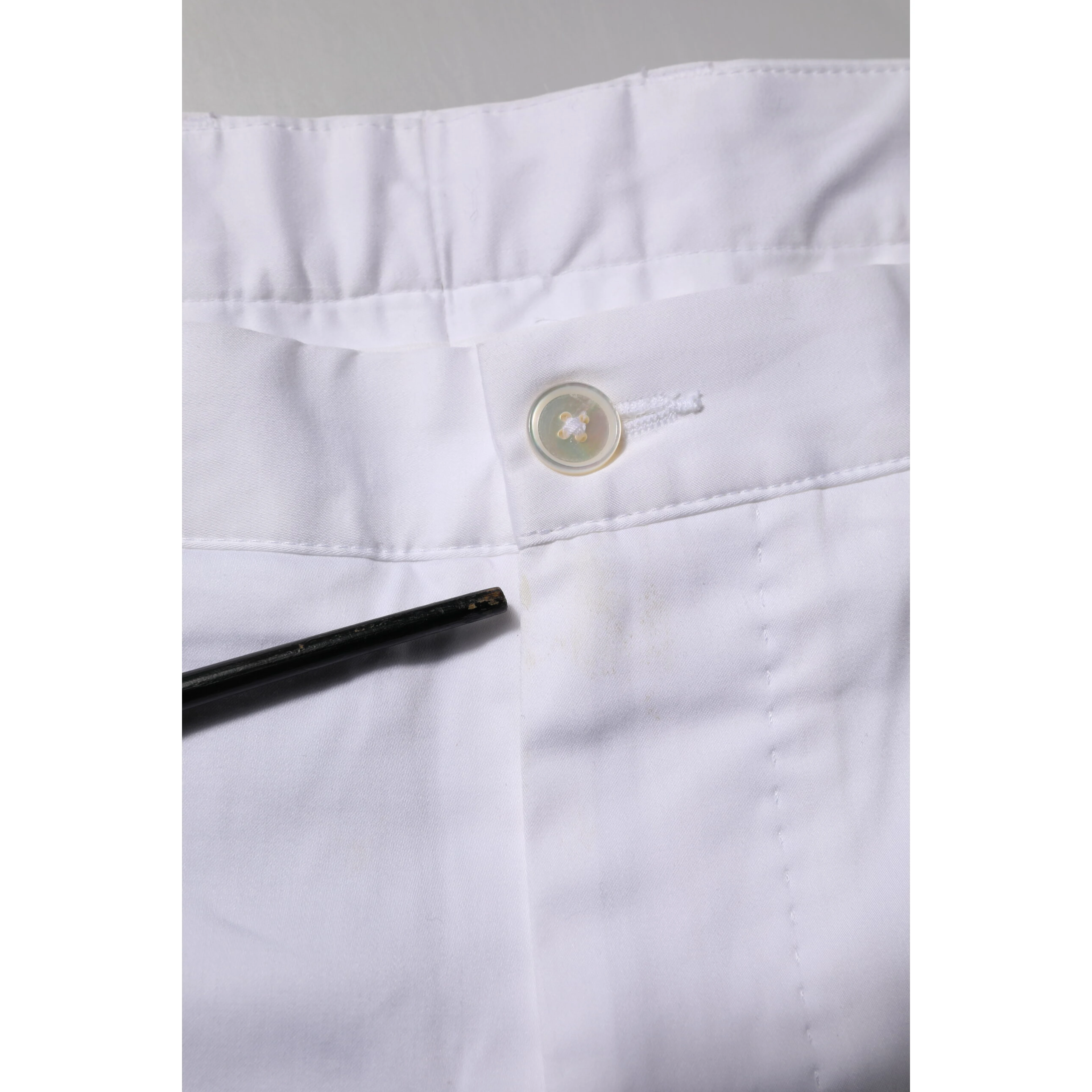 White Chinos Cotton Stretch Casual Shorts