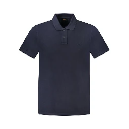 Blu Cotton Men Polo