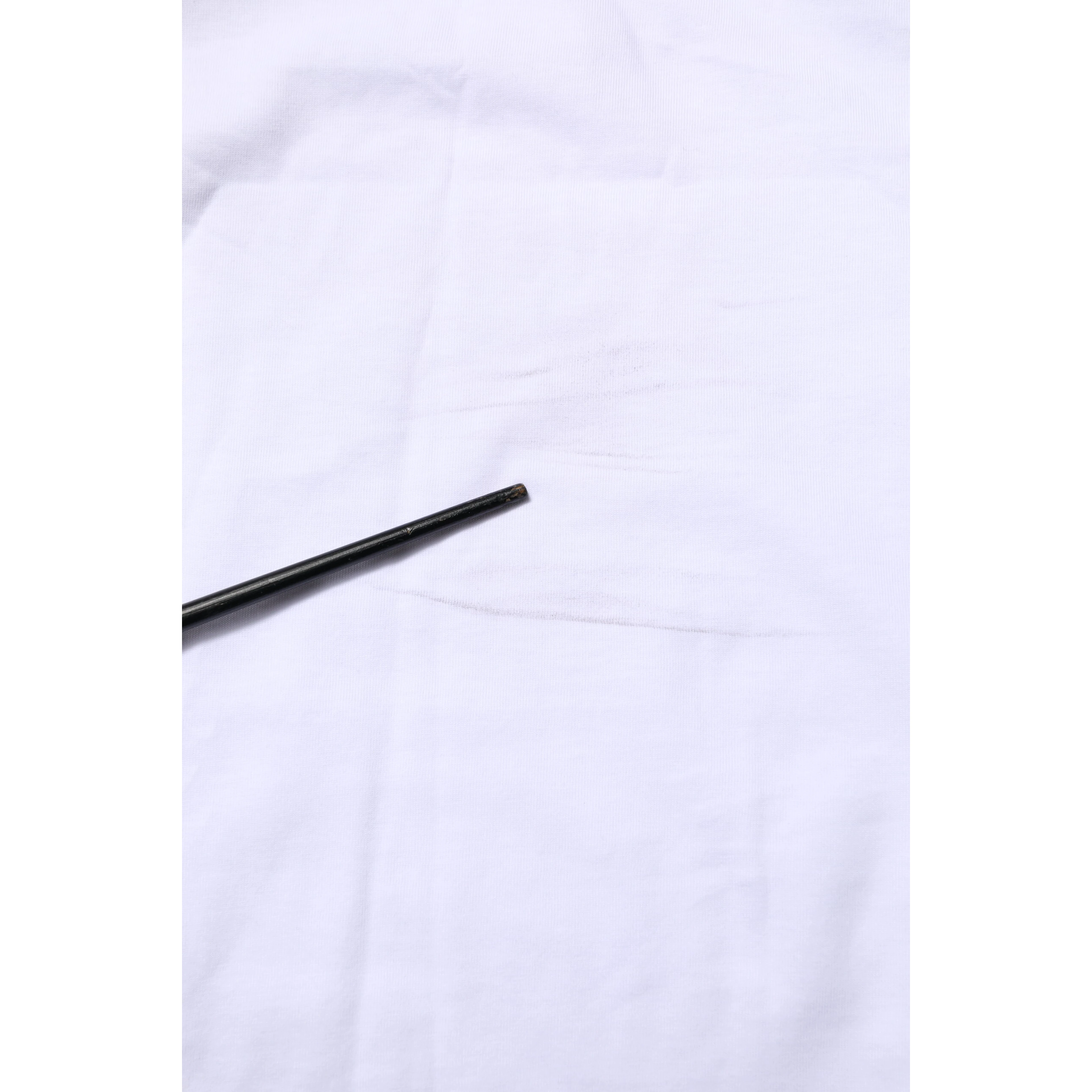 White Camouflage Cotton Men Crew Neck T-shirt