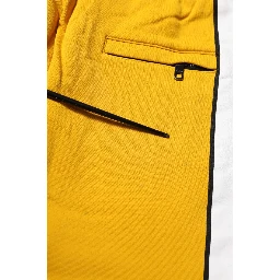 Yellow Cotton Sweatpants Jogger Trouser Pants