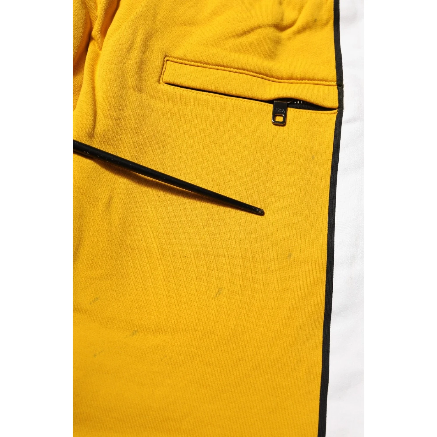 Yellow Cotton Sweatpants Jogger Trouser Pants