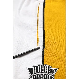 Yellow Cotton Jogger Skinny Sweatpants Pants