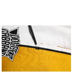 Yellow Cotton Printed Sweatpants Jogger Pants