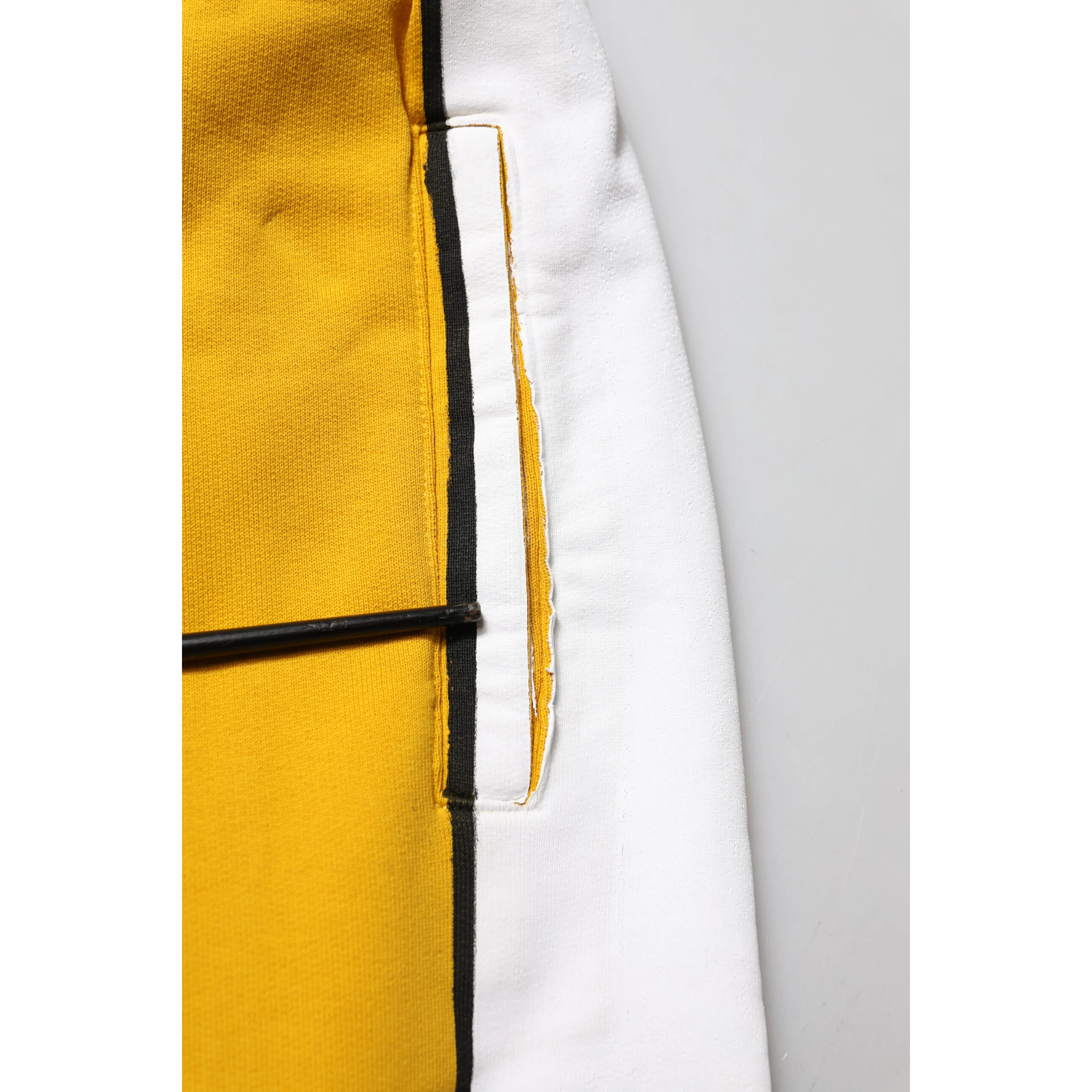 Yellow Cotton Jogger Skinny Sweatpants Pants