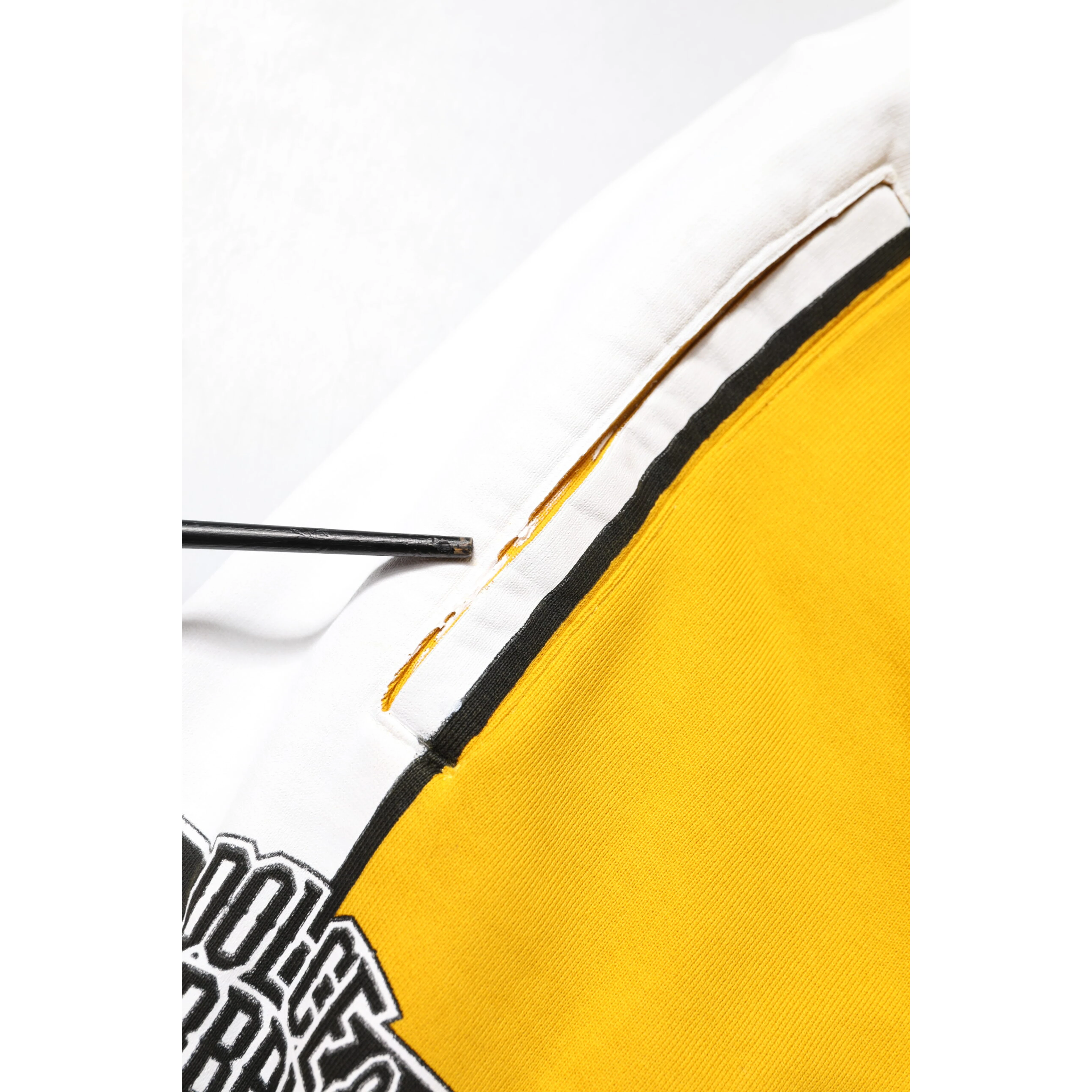 Yellow Cotton Logo Jogger Sweatpants Pants