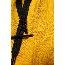 Yellow 100% Cotton Sweatpants Jogger Pants