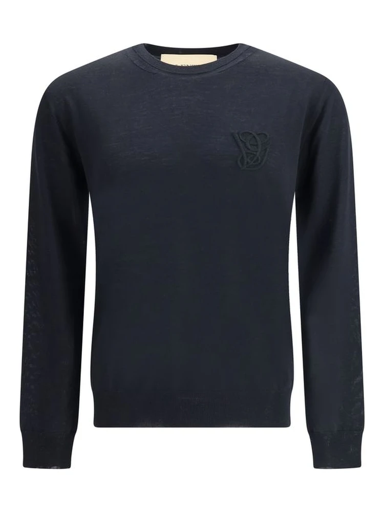 سويت شيرت صوف أسود