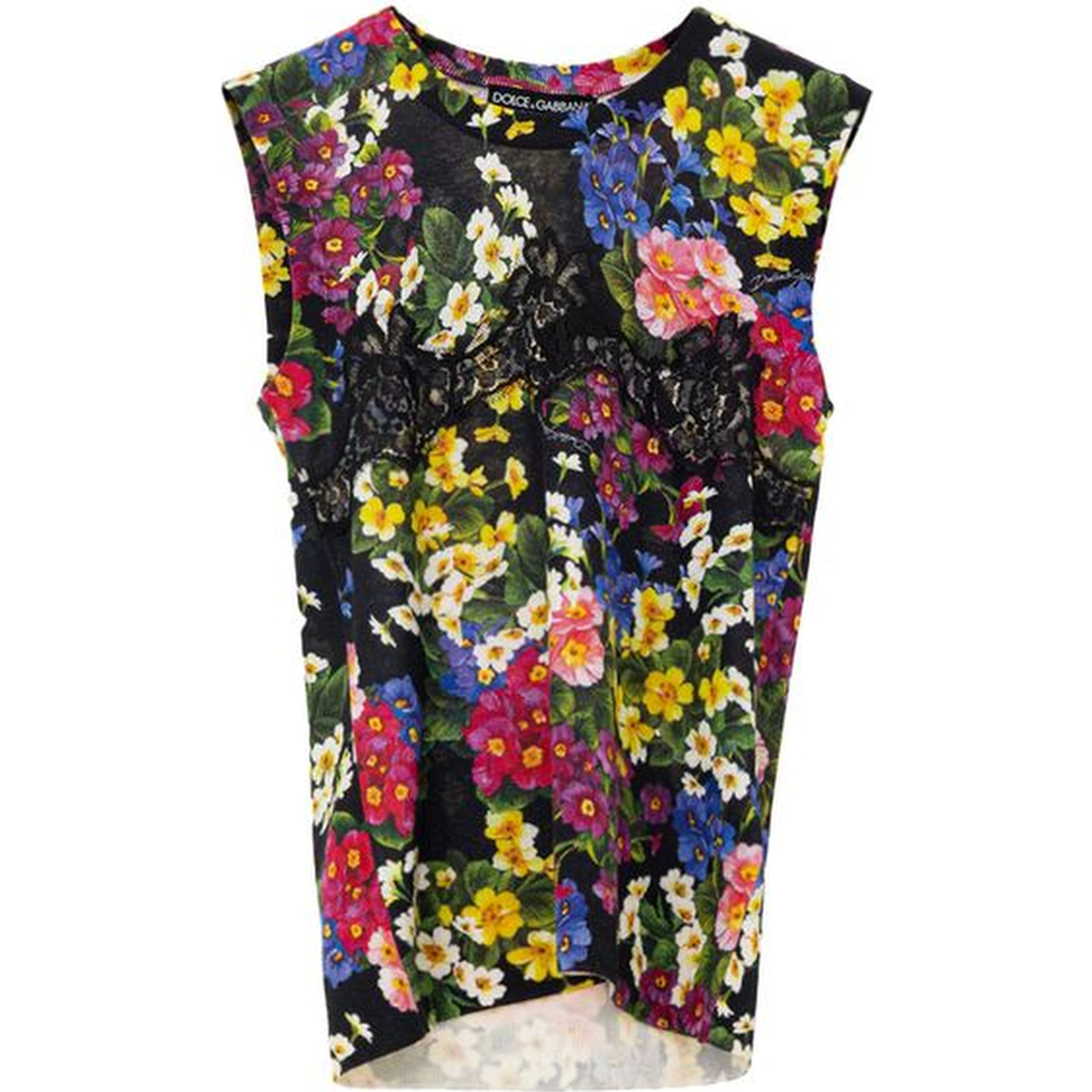 Black Cashmere Tank Top
