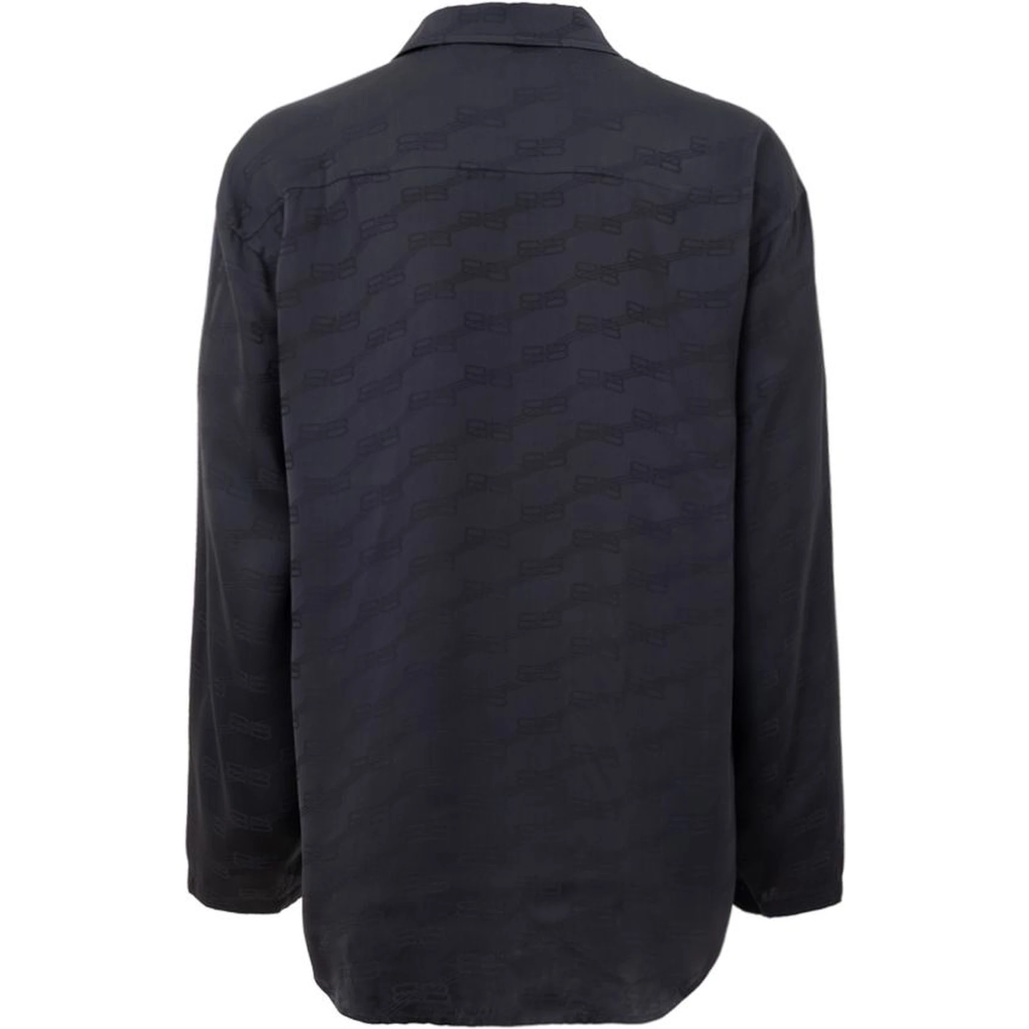 Gray Viscose Dress Shirt