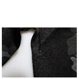 Black Camouflage Pullover Sweatshirt Sweater