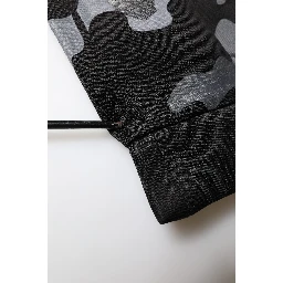 Black Camouflage Pullover Sweatshirt Sweater