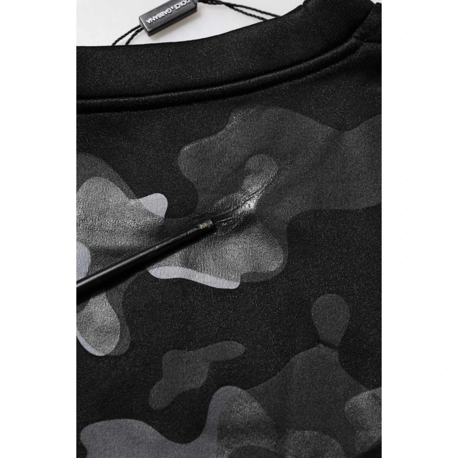 Black Camouflage Pullover Sweatshirt Sweater