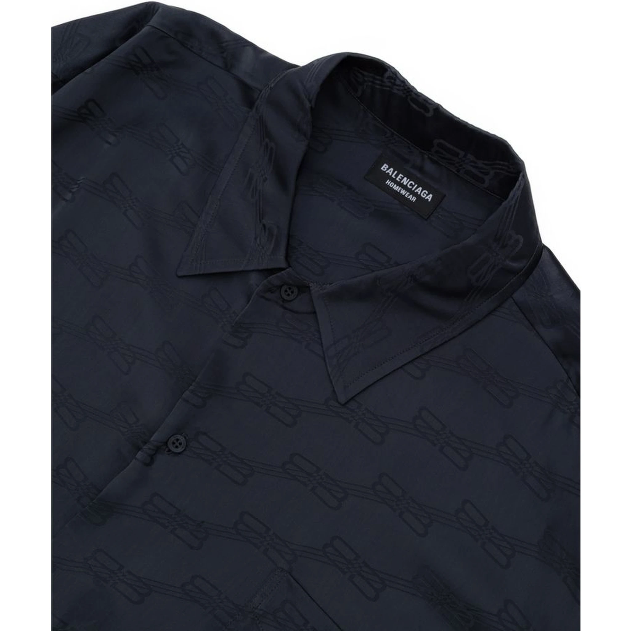 Gray Viscose Dress Shirt