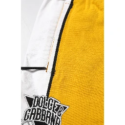 Yellow Cotton Sweatpants Jogger Trouser Pants