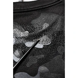 Black Camouflage Pullover Sweatshirt Sweater