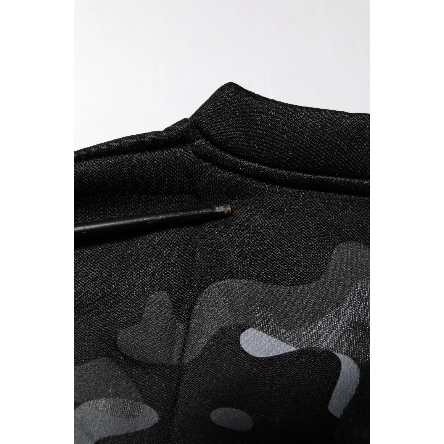 Black Camouflage Pullover Sweatshirt Sweater