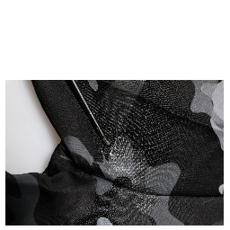 Black Camouflage Pullover Sweatshirt Sweater