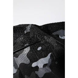 Black Camouflage Pullover Sweatshirt Sweater
