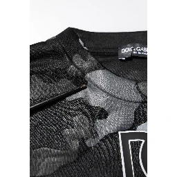 Black Camouflage Pullover Sweatshirt Sweater
