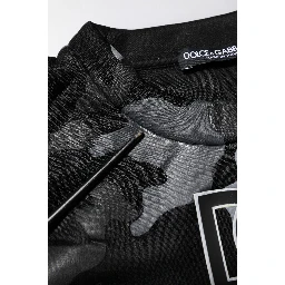 Black Camouflage Pullover Sweatshirt Sweater