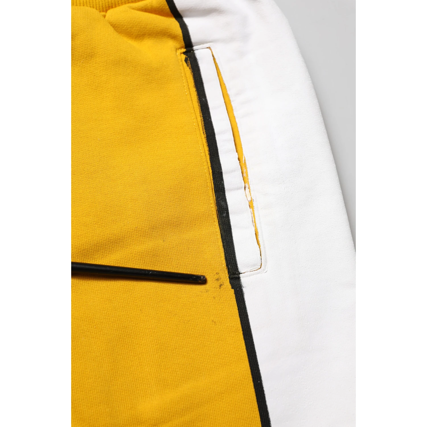 Yellow Cotton Sweatpant Jogger Trouser Pants