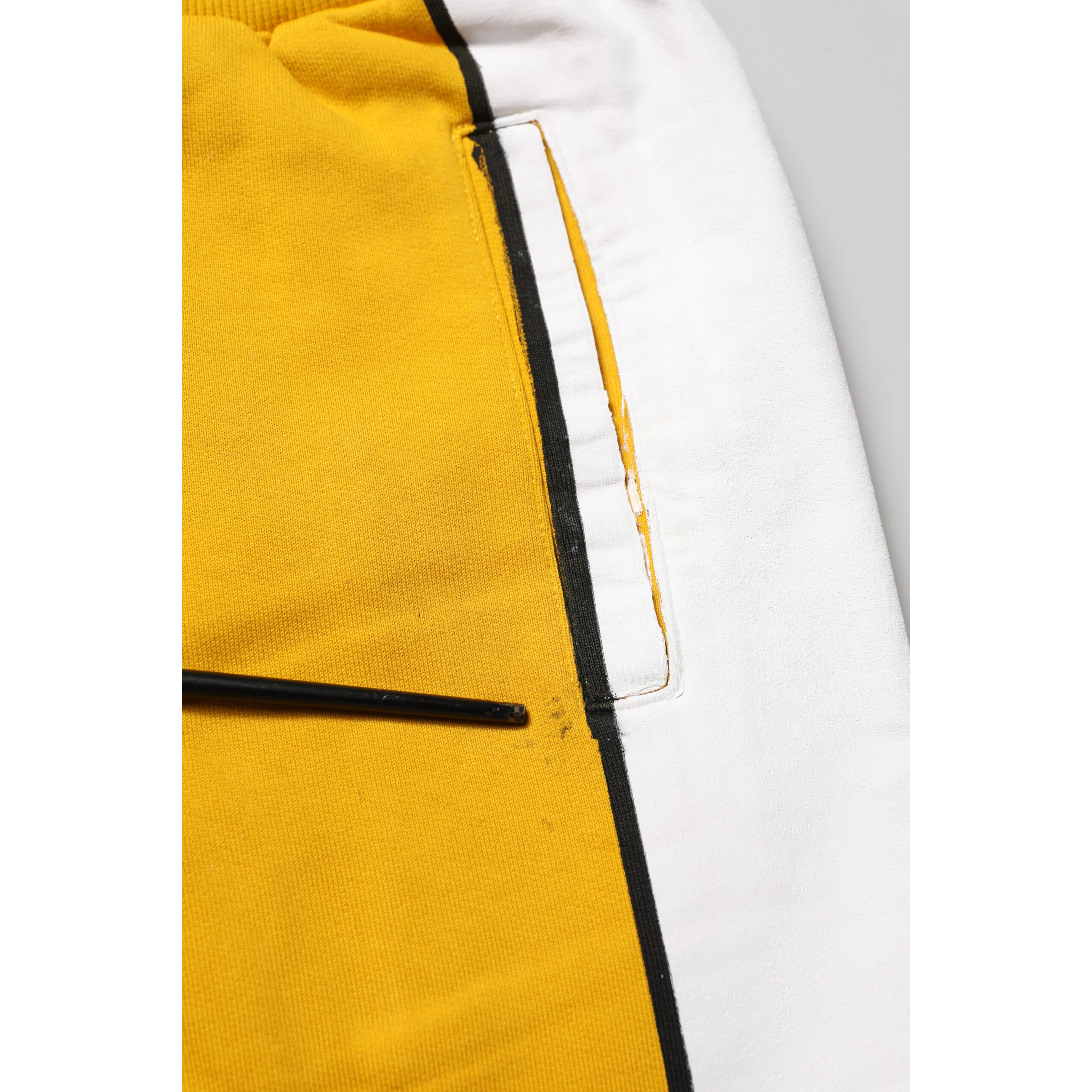Yellow Cotton Sweatpant Jogger Trouser Pants
