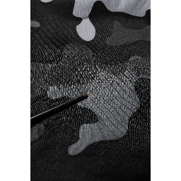 Black Camouflage Pullover Sweatshirt Sweater