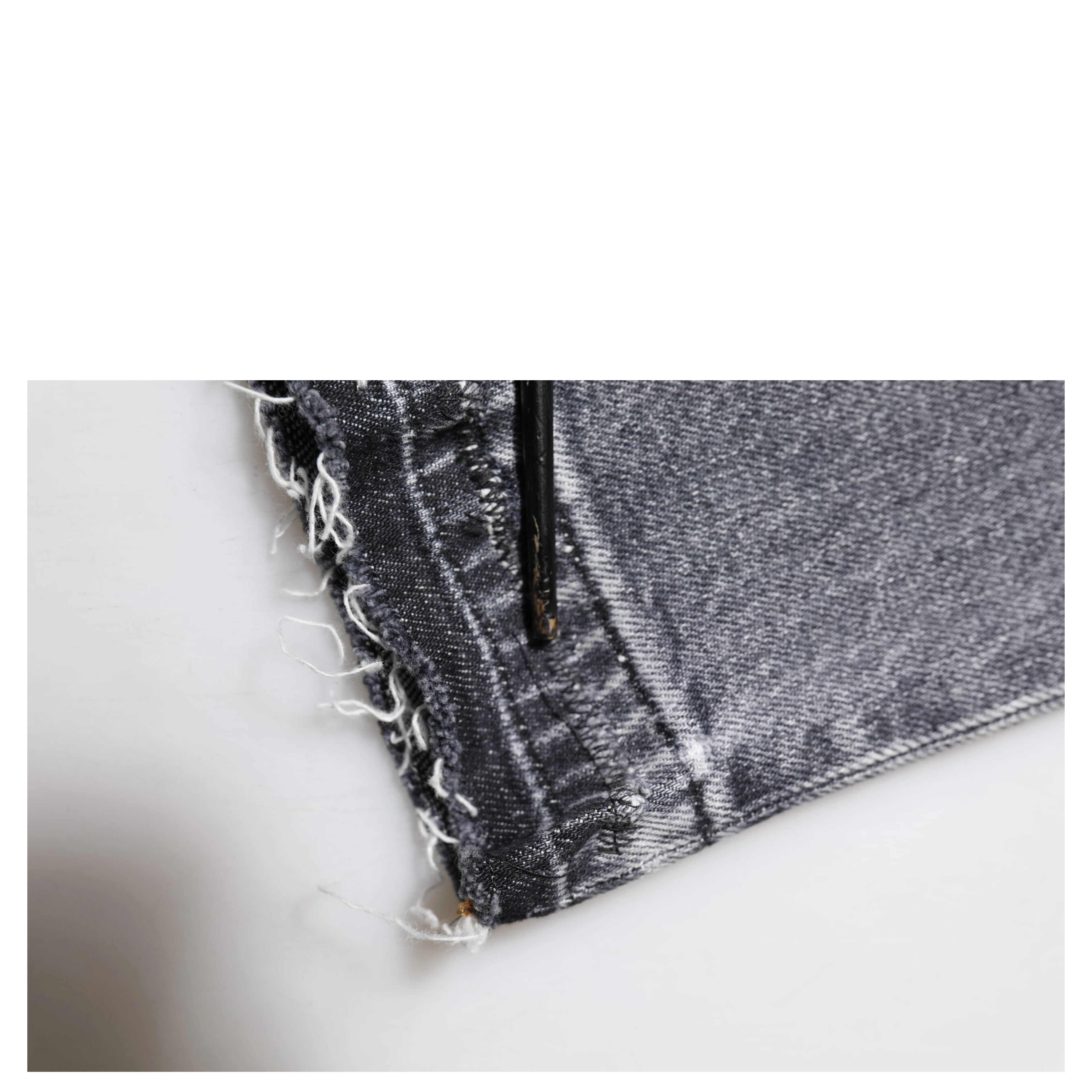Gray Cotton Skinny Denim Trouser Jeans