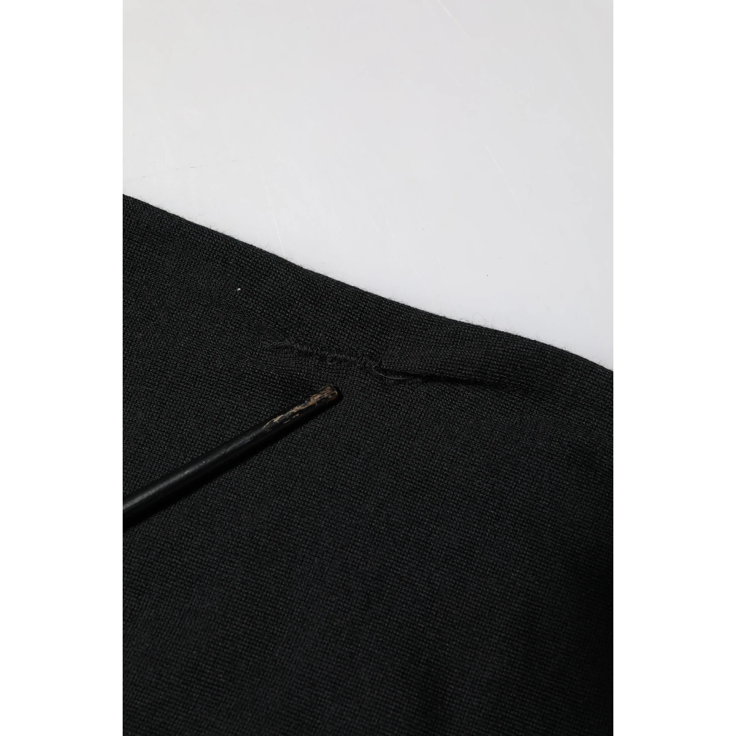 Black Cashmere Crewneck Men Pullover Sweater