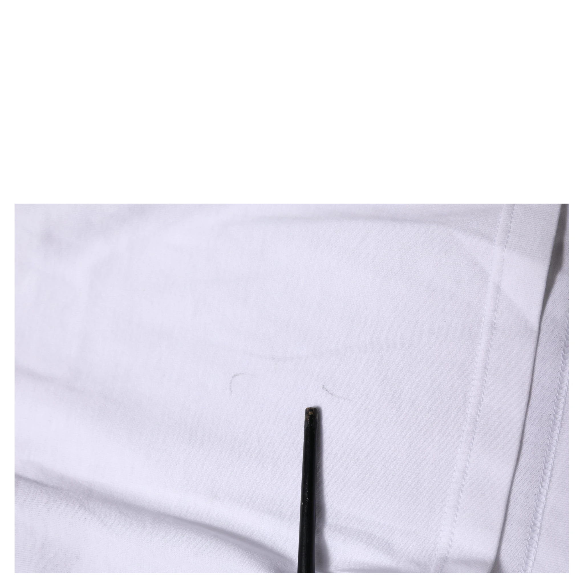 White Cotton Short Sleeves Cropped T-shirt