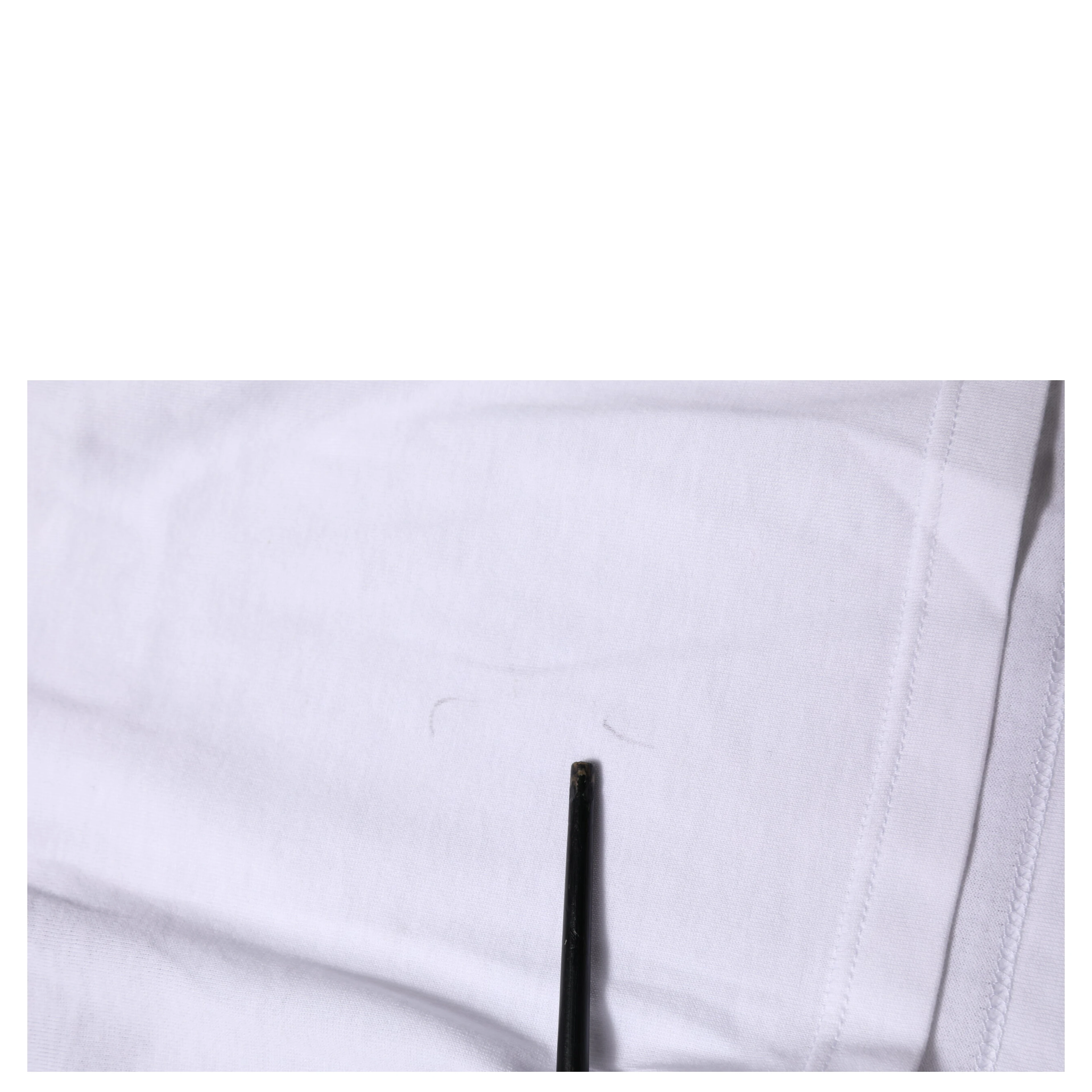 White Cotton Short Sleeves Cropped T-shirt
