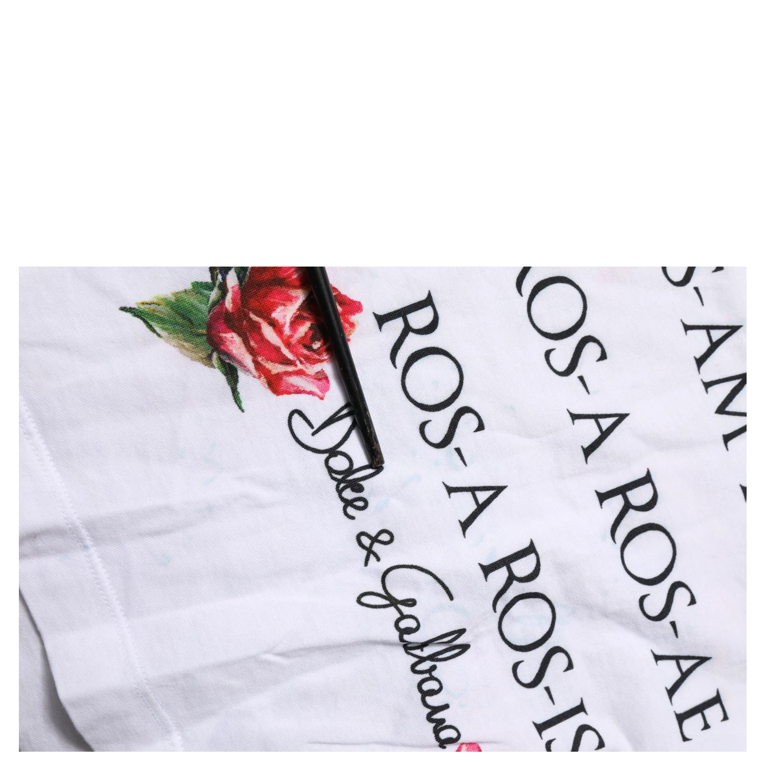 White Cotton Printed Sleeveless Round Neck Top
