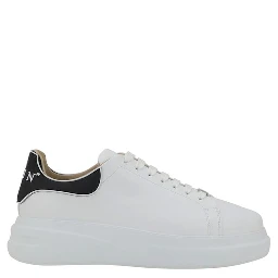 White Rubber Low Top Sneakers