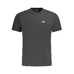 Black Cotton T-Shirt
