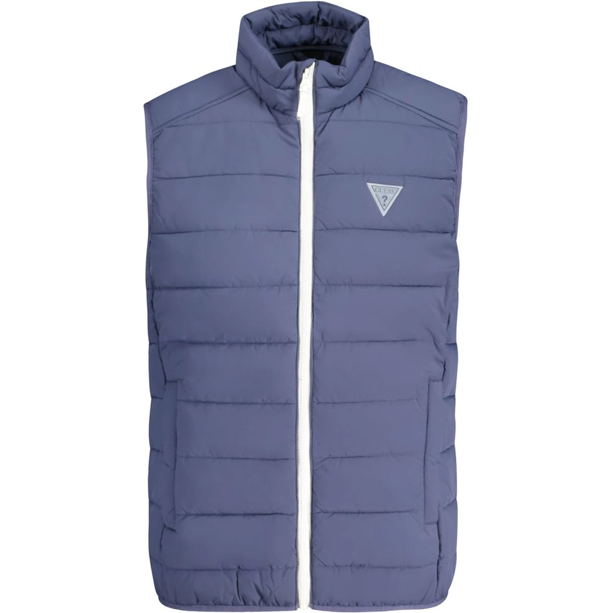 Blue Spandex Men Jacket