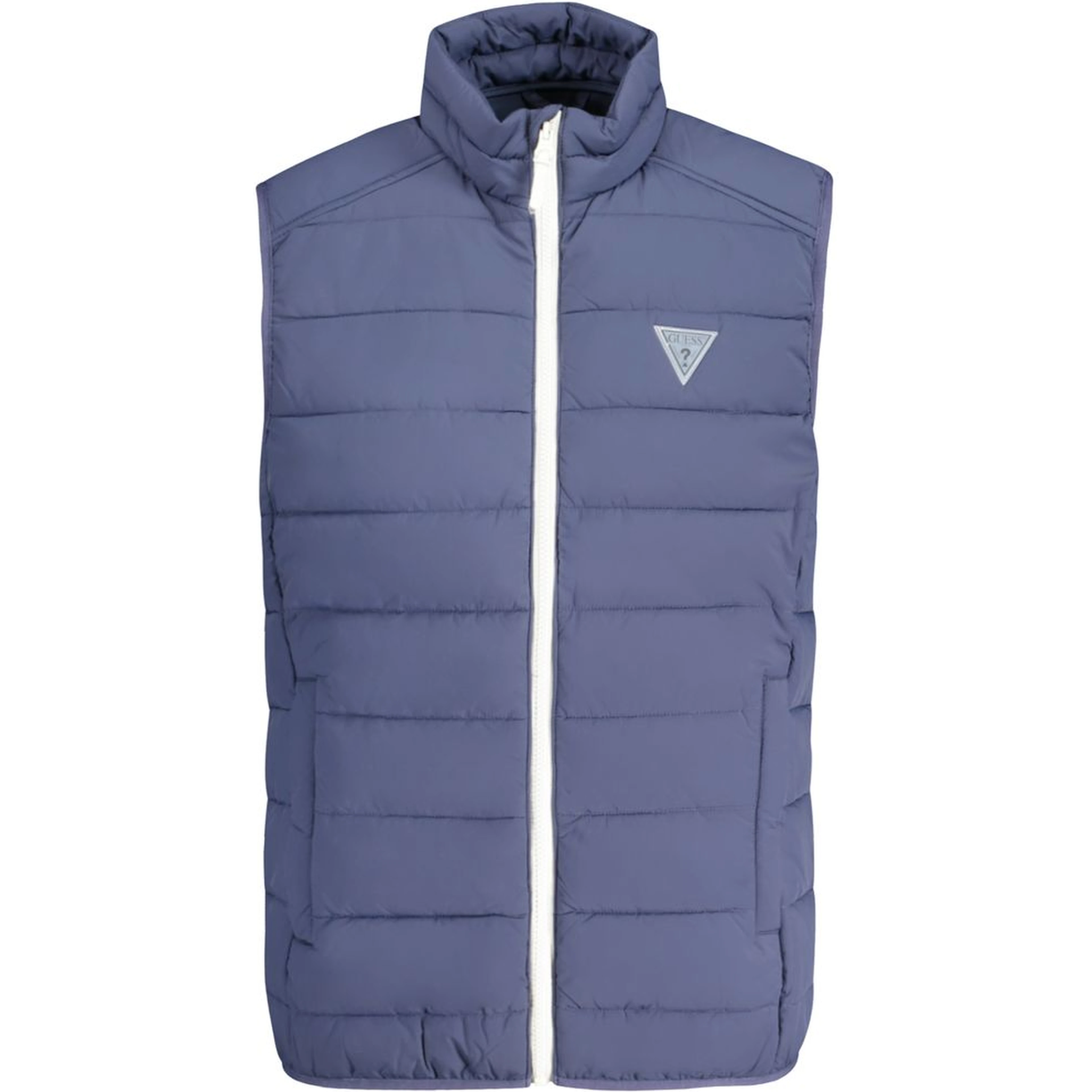 Blue Spandex Men Jacket