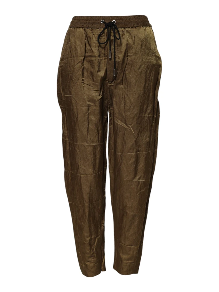 Brown Mid Waisted Women Sweatpants Pants alternative