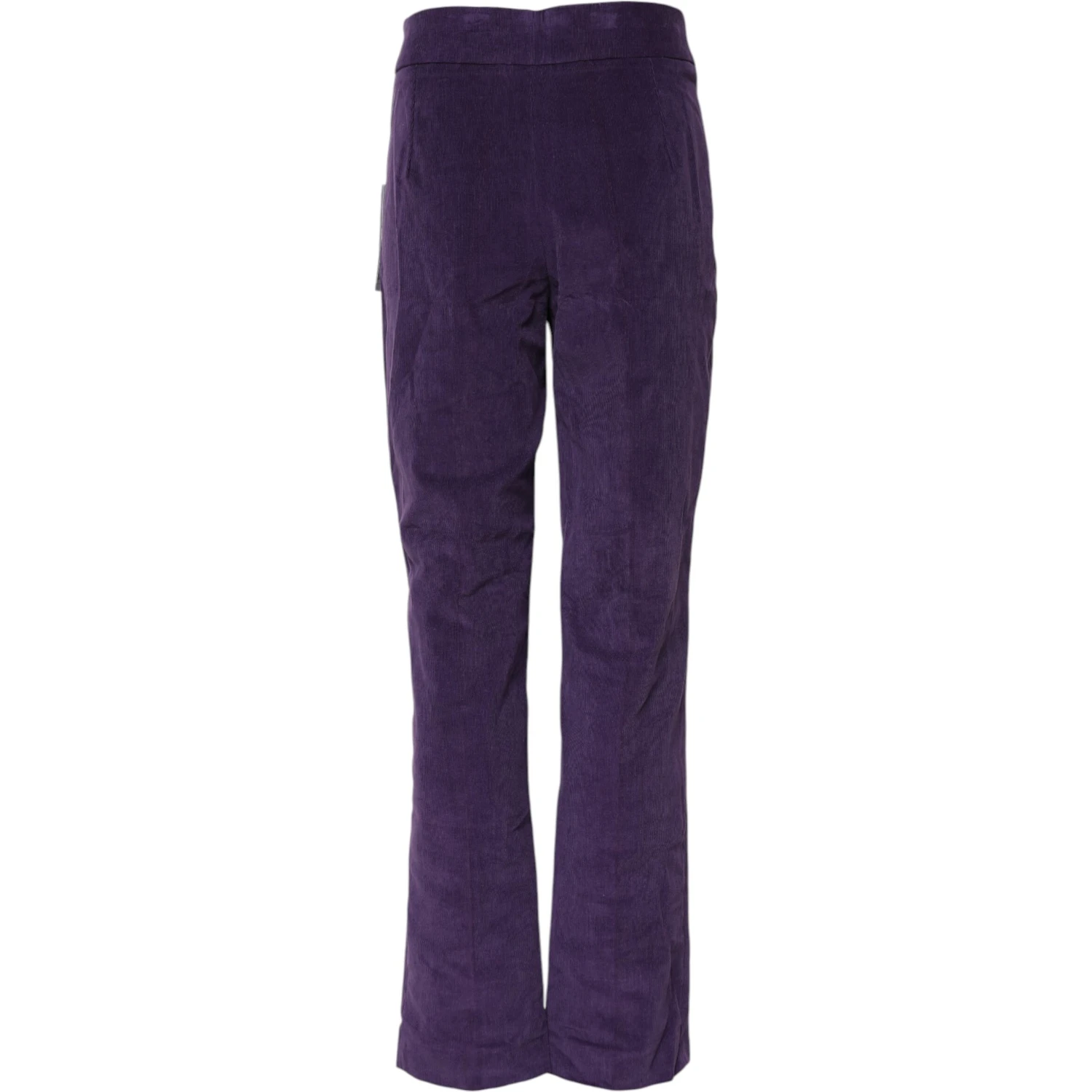 Purple High Waisted Flared Pants