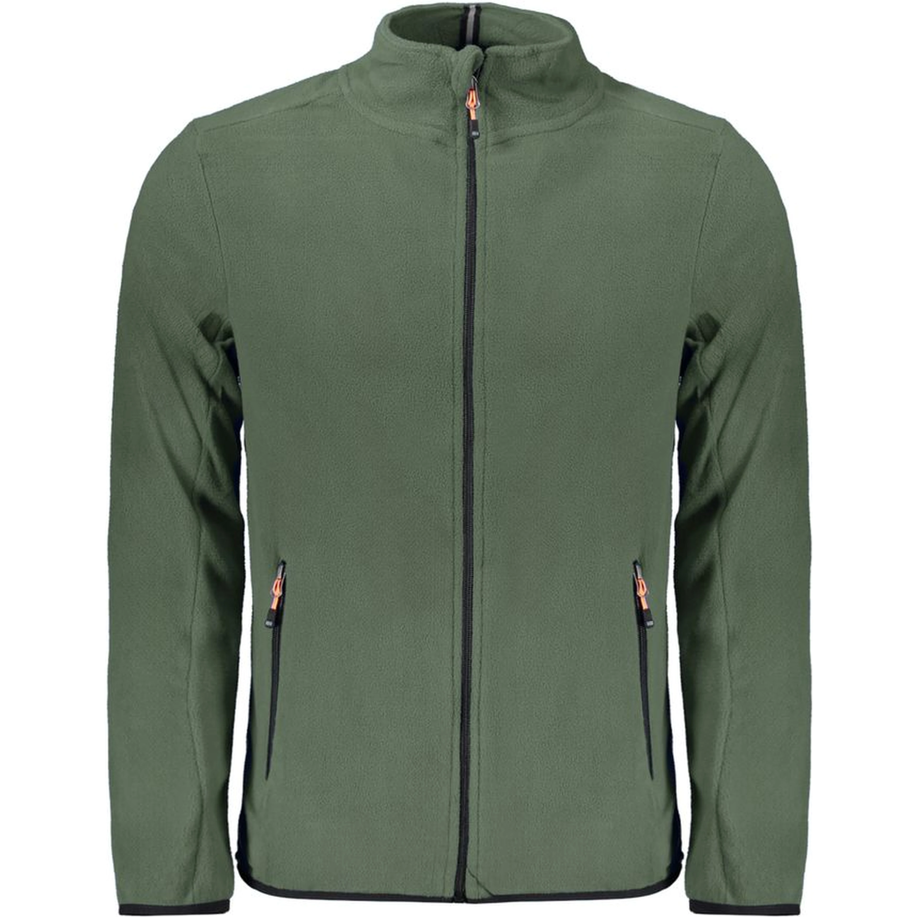 Green Polyester Men Sweater