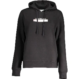Black Cotton Women Sweater